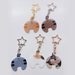 ケツ穴キーホルダー完成しました