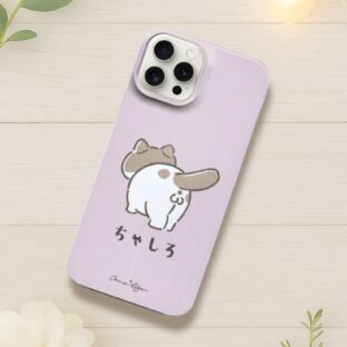 【全機種対応】ケツ穴＊推しケツ スマホケース　くすみカラー　ねこのおしり