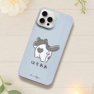 【全機種対応】ケツ穴*推しケツ スマホケース くすみカラー ねこのおしり