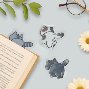 ブックマーク＊にゃんたま【本のしおり】